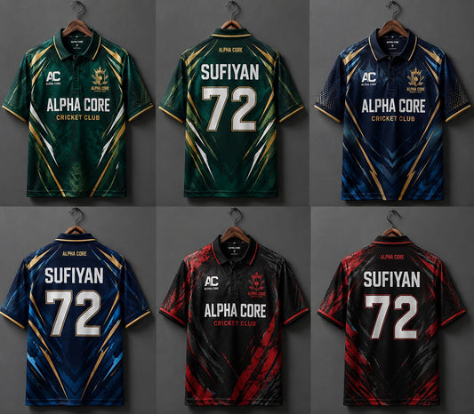sports cricket jersey customize able