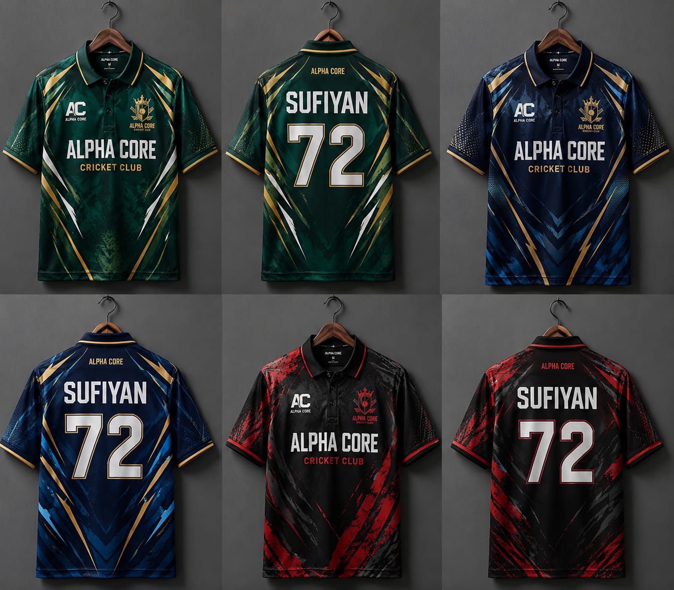 sports cricket jersey customize able